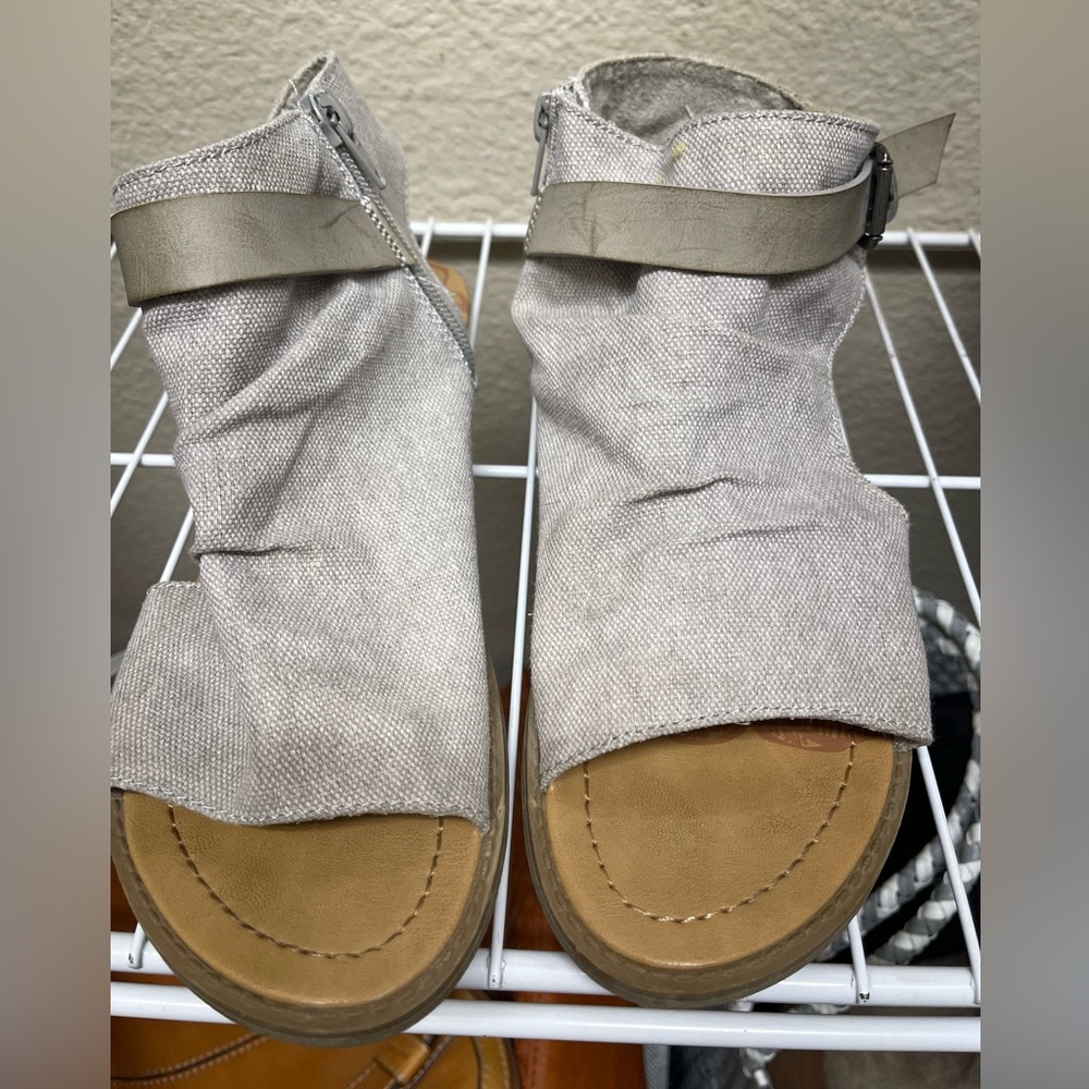 Blowfish sandals.
